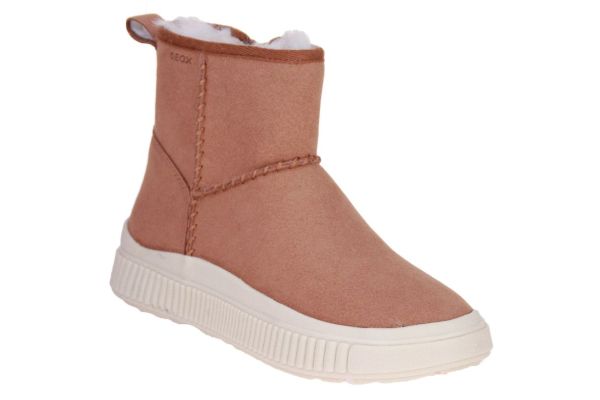 Geox Laquinny Enkellaars Camel  (J56M3C-C6627) - MerkenOutlet