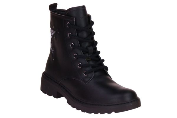 Geox Casey Veterboot Zwart  (J9420G-C91B1G) - MerkenOutlet
