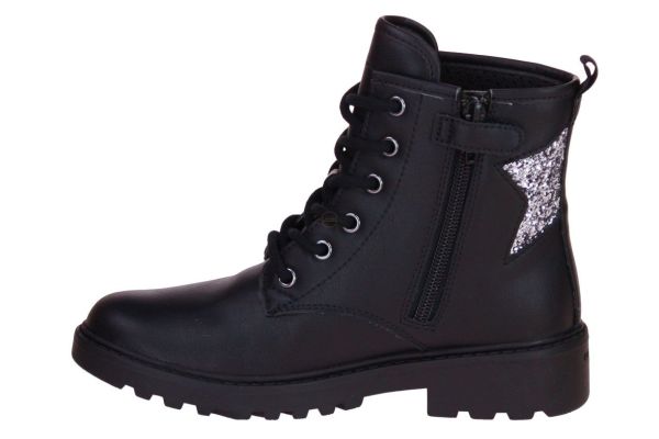 Geox Casey Veterboot Zwart  (J9420G-C91B1G) - MerkenOutlet