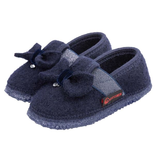 Giesswein Taarstedt Blauwe Pantoffel  (40013-588) - MerkenOutlet