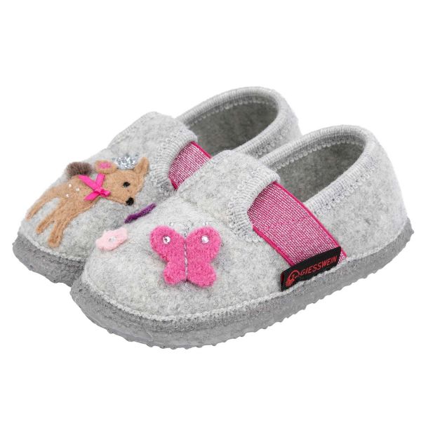 Giesswein Taching Grijze Pantoffel  (40014-039) - MerkenOutlet