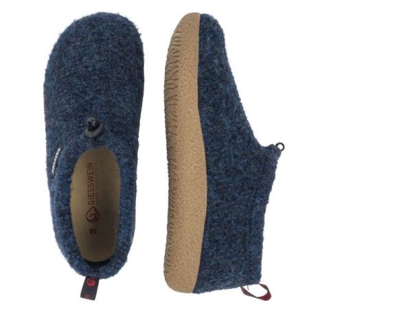 Giesswein Veitsch Blauw Pantoffel Uitneembare Zool  (47849-588) - MerkenOutlet