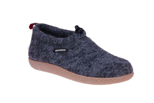 Giesswein Vent Grijze Pantoffel Uitneembare Zool  (47849.019) - MerkenOutlet