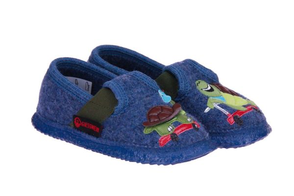 Giesswein Tirschenreuth Blauwe Pantoffel  (55025-527) - MerkenOutlet