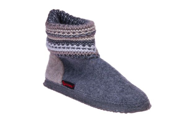 Giesswein Kiel Grijze Pantoffel  (55179-017) - MerkenOutlet