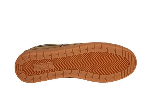 Gola Hurricane Suede Tobacco-Black  (CMB046 BW) - MerkenOutlet