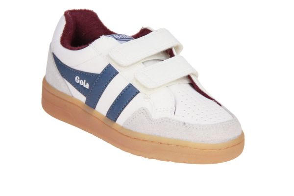 Gola Eagle Strap White-Moonlight/Burgundy  (CKA530WE WHITE BURGUNDY) - MerkenOutlet