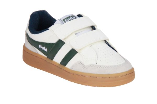 Gola Eagle Strap White/Evergreen  (CKA530XN WHITE EVERGREEN) - MerkenOutlet
