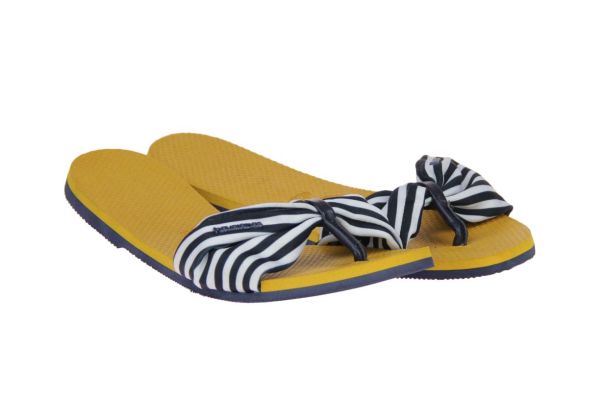 Havaianas Saint Tropez Wit-Blauwe Slipper  (4140714-0486) - MerkenOutlet