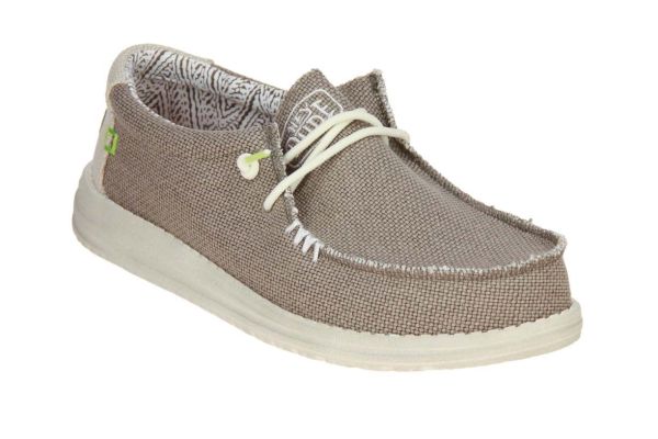 Heydude Wally Braided Fossil  (HD400003-2BS) - MerkenOutlet