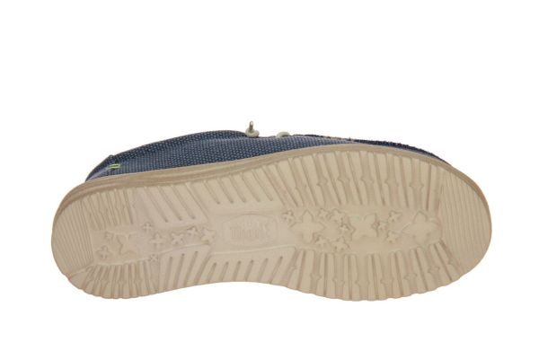 Heydude Wally Braided Blue Night  (HD400003-4NM) - MerkenOutlet
