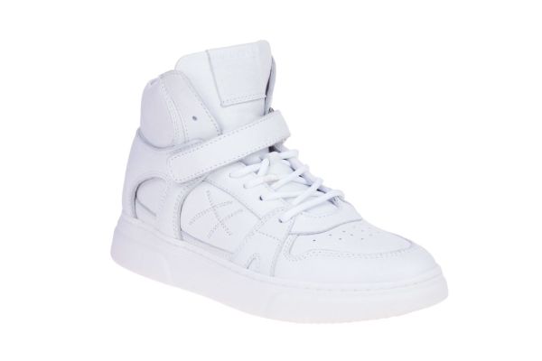 Hip Hoge Witte Sneaker  (H1490WIT) - MerkenOutlet