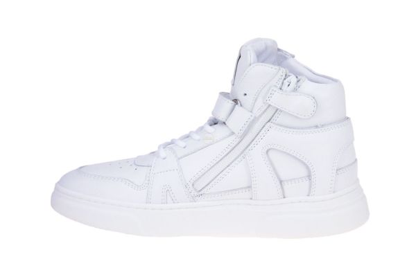 Hip Hoge Witte Sneaker  (H1490WIT) - MerkenOutlet