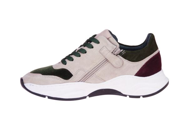 Hip Beige-Groene Sneaker  (H1513) - MerkenOutlet