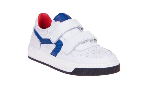 Hip Wit-Blauwe Velcroschoen  (H1619-30CO) - MerkenOutlet