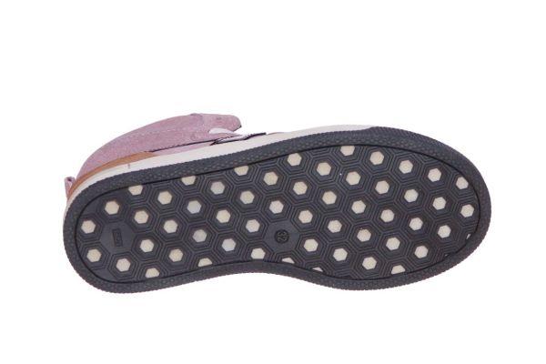 Hip Roze Hoge Sneaker Suède  (H1301-36SU) - MerkenOutlet