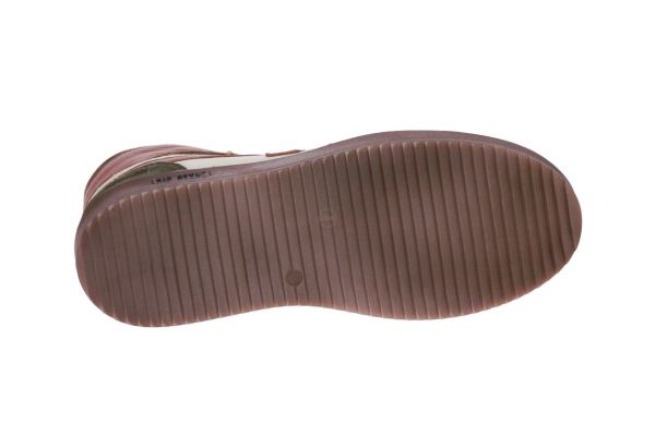 Hip Groen-Beige Hoge Sneaker  (H1665-65CO) - MerkenOutlet