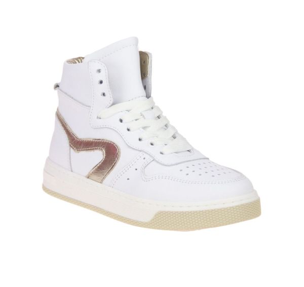 Hip Wit-Gouden Sneaker  (H1301-96CO) - MerkenOutlet