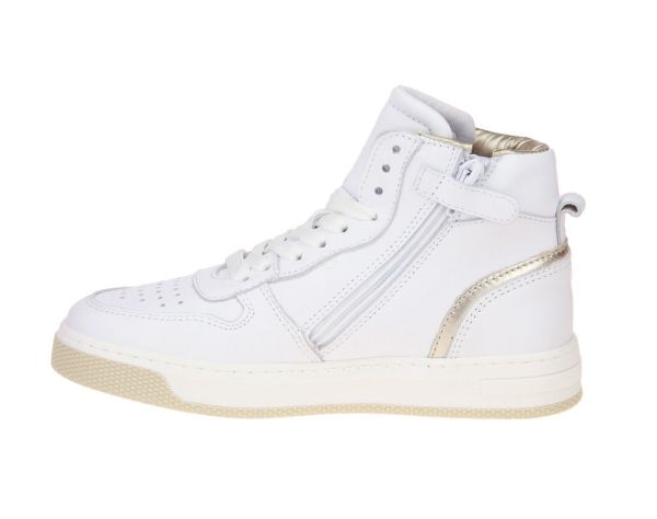 Hip Wit-Gouden Sneaker  (H1301-96CO) - MerkenOutlet