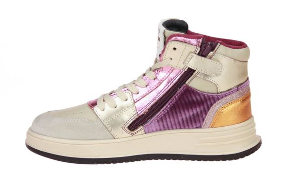 Hip Goud Hoge Sneaker  (H1012-96CO-GC) - MerkenOutlet