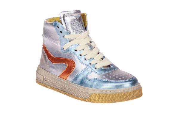 Hip Zilver Hoge Sneaker  (H1301-96CO-IC) - MerkenOutlet