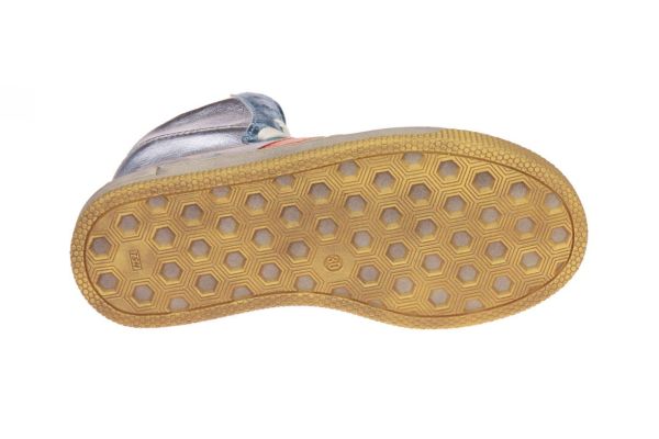 Hip Zilver Hoge Sneaker  (H1301-96CO-IC) - MerkenOutlet