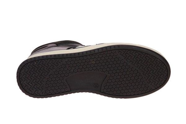 Hip Zwart-Grijs Hoge Sneaker  (H1690-15CO-FC) - MerkenOutlet