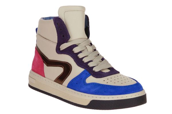Hip Beige-Multi Hoge Sneaker  (H1301-44CO) - MerkenOutlet