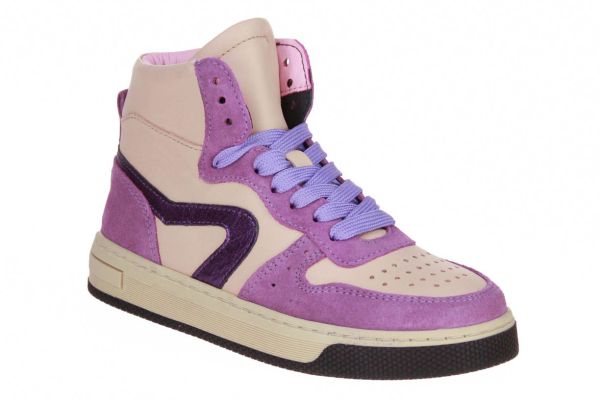 Hip Roze-Lila Hoge Sneaker  (H1301-86CO) - MerkenOutlet