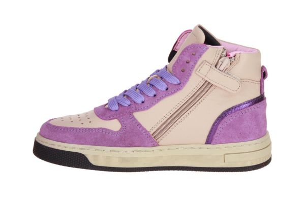 Hip Roze-Lila Hoge Sneaker  (H1301-86CO) - MerkenOutlet