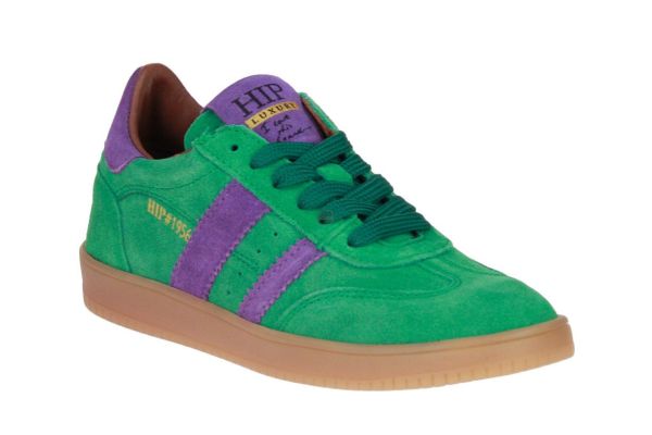 Hip Groen-Paarse Sneaker  (H1511 GREEN) - MerkenOutlet