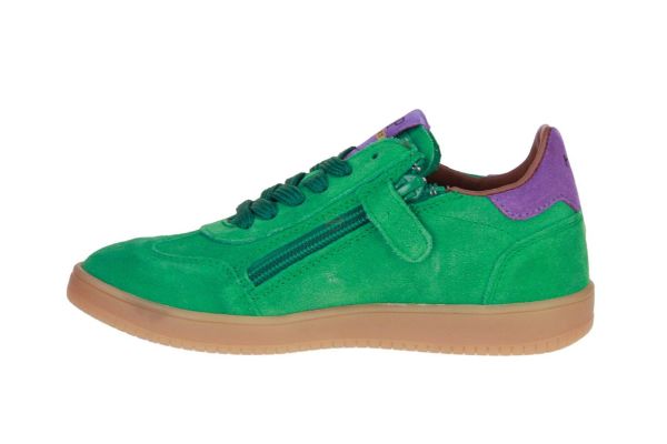 Hip Groen-Paarse Sneaker  (H1511 GREEN) - MerkenOutlet
