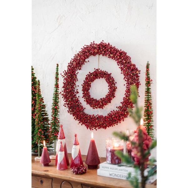 Home Society Krans Bodhi L Rood  (694379-200) - MerkenOutlet
