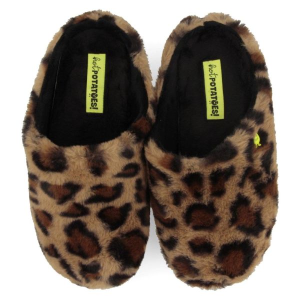 Hot Potatoes Pantoffel Leopard  (HP76926-10) - MerkenOutlet