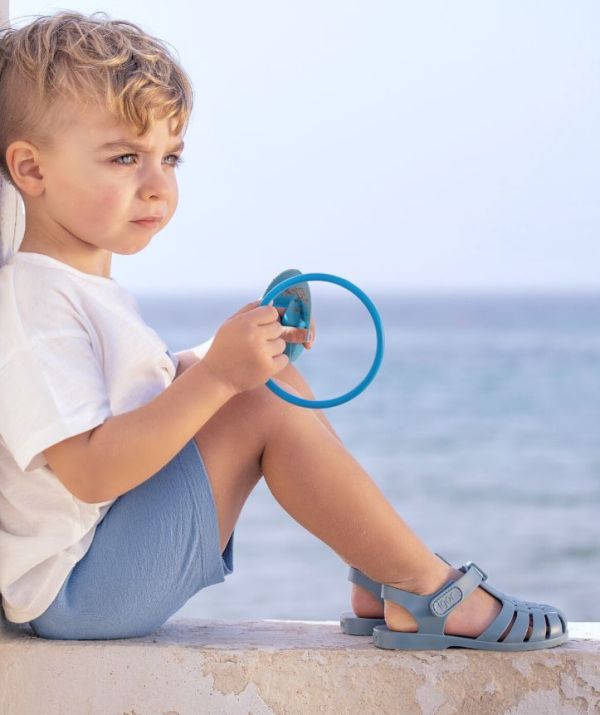 Igor Clasica Velcro Blauwe Sandaal  (S10288-225) - MerkenOutlet