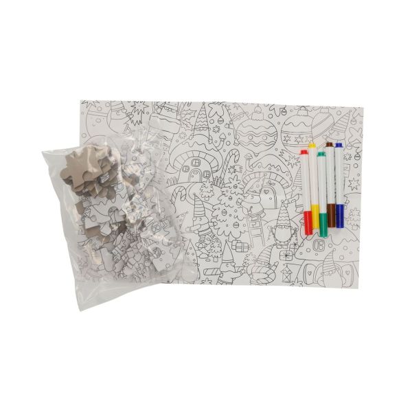 Jens Living Kleurplaat Puzzel Winter  (13151) - MerkenOutlet