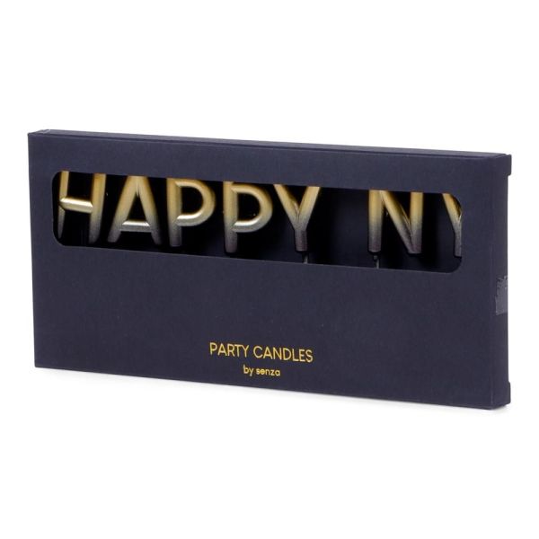 Senza Taartkaarsjes Happy New Year  (24874) - MerkenOutlet