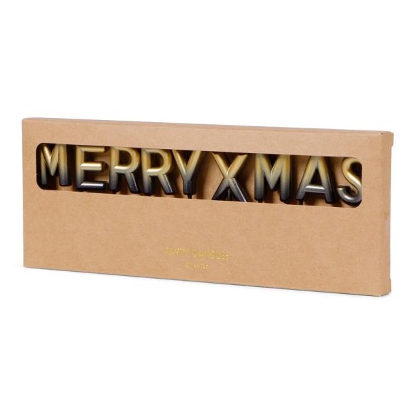 Senza Taartkaarsjes Merry X-Mas  (24875) - MerkenOutlet