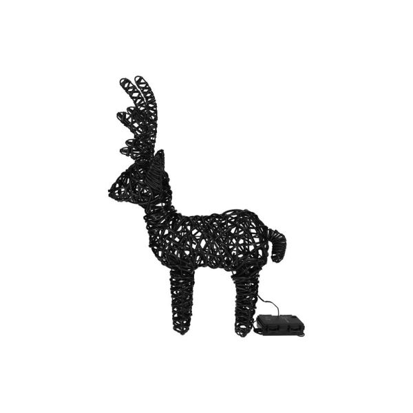 Jens Living LED Rendier Zwart Small  (25246) - MerkenOutlet