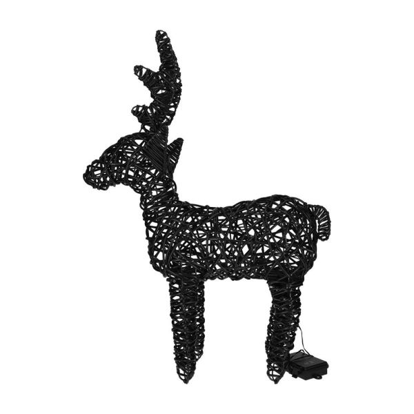 Jens Living LED Rendier Zwart Large  (25249) - MerkenOutlet