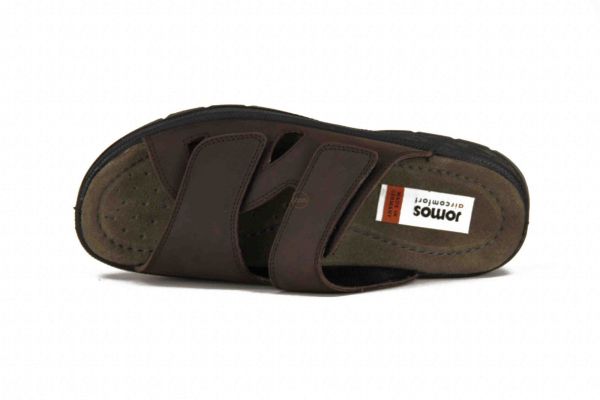 Jomos Bruine slipper Tornado (495-503611) - MerkenOutlet