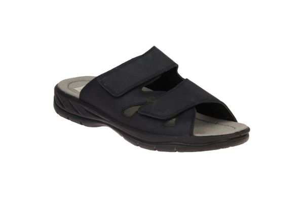 Jomos Zwarte Pantoffel  (495-503611) - MerkenOutlet