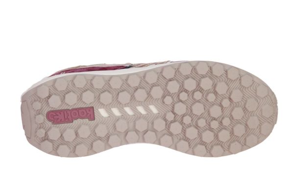 Kaotiko Detroit Glam Dark Mauve Sneaker  (DETROIT DARK MAUVE) - MerkenOutlet