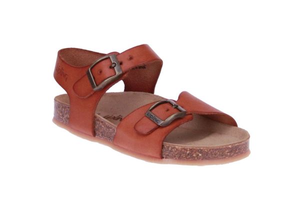 Kipling Easy Cognac Sandaal  (12065300-0716) - MerkenOutlet
