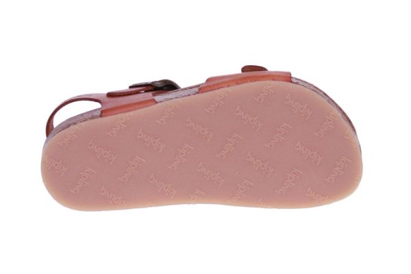 Kipling Easy Cognac Sandaal  (12065300-0716) - MerkenOutlet