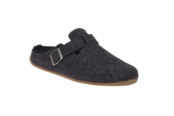 Kitzbuhel Grijze Pantoffel Uitneeembare Zool (3090/0600) - MerkenOutlet