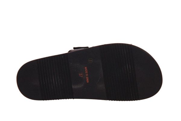 KMB Slipper Zwart  (A6163-NEGRO) - MerkenOutlet