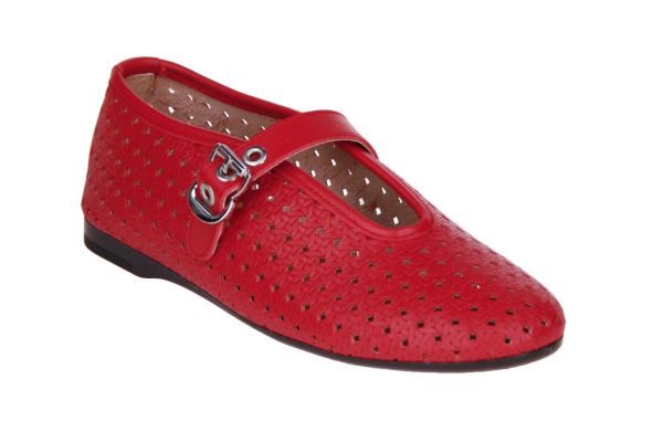 KMB Ballerina Rood  (A7642-RED) - MerkenOutlet