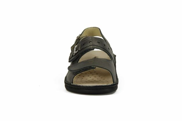La Plume Zilverkleurige pantoffel Perlato  (738-2412RC/PELTRO) - MerkenOutlet