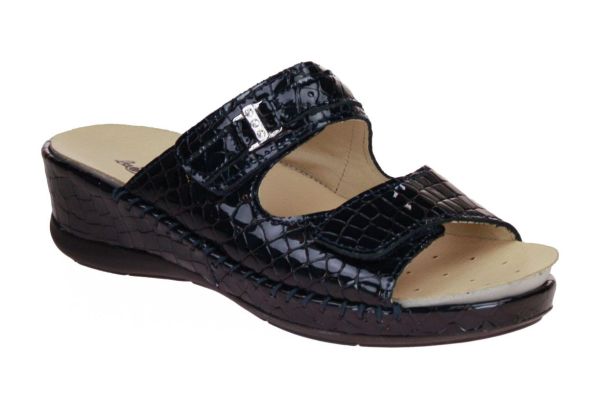 La Plume Ibiza Slipper Blauw  (738-1963R) - MerkenOutlet